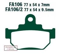 EBC Brakes FA106TT Plaquettes de frein
