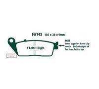 EBC Brakes FA142 Plaquettes de frein
