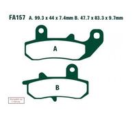 EBC Brakes FA157 Plaquettes de frein