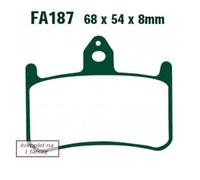EBC Brakes FA187 Plaquettes de frein