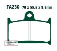 EBC Brakes FA236HH Plaquettes de frein