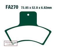 EBC Brakes FA270TT Plaquettes de frein