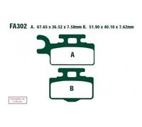 EBC Brakes FA302TT Plaquettes de frein