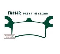 Ebc Fa-r Series Fa314r Sintered Brake Pads Noir