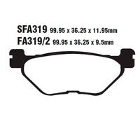 Ebc Fa-hh Series Fa319/2hh Sintered Brake Pads Noir