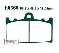 EBC Brakes FA366V Plaquettes de frein