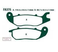 EBC Brakes FA375 Plaquettes de frein