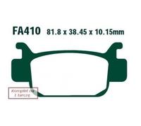 EBC Brakes FA410TT Plaquettes de frein