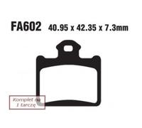 Ebc Fa-r Series Fa602r Sintered Brake Pads Noir