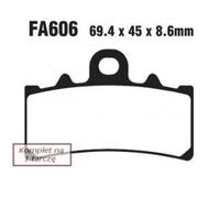 EBC Brakes FA606 Plaquettes de frein