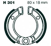 EBC Brakes H301 Jeu de mâchoires de frein