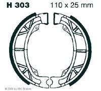 EBC Brakes H303 Jeu de mâchoires de frein