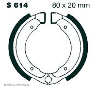 EBC Brakes S614 Jeu de mâchoires de frein