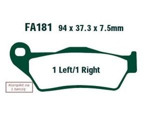 EBC Brakes SFA181HH Plaquettes de frein