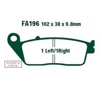 EBC Brakes SFA196HH Plaquettes de frein