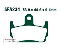 EBC Brakes SFA234 Plaquettes de frein