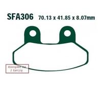 EBC Brakes SFA306 Plaquettes de frein