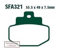 EBC Brakes SFA321HH Plaquettes de frein