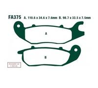 EBC Brakes SFA375 Plaquettes de frein