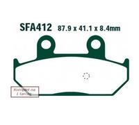 EBC Brakes SFA412HH Plaquettes de frein