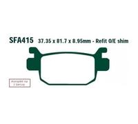 EBC Brakes SFA415 Plaquettes de frein