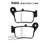 Ebc Sfa-hh Series Sfa628hh Sintered Brake Pads Noir
