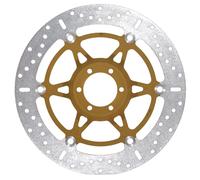 EBC Disque de frein X Series Round MD614X Wave Argenté