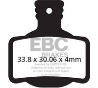 Ebc Mtb Cfa619hh Magura Mt Series 2/4/6/8 2012 Wet Riding Plaquettes de frein à disque Golden Golden One Size