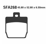 SFA268HH Plaquettes De Frein Sinterisées Arrières EBC MBK YQ 50 NITRO 1997-2010