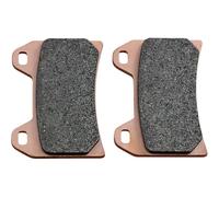 EBC Plaquettes de frein EPFA244HH frittées Noir