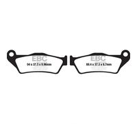 EBC Plaquettes de frein FA671HH arrières frittées pour BMW K1300 S 2009-2015