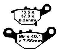 Ebc Fa-tt Series Carbon Fiber Fa401tt Brake Pads Noir