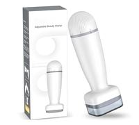 Ebeizi Derma Stamp Derma Stamp réglable pour la croissance des cheveux et le soin du cuir chevelu, 120 aiguilles de qualité médicale de 0,25 à 2 mm, outil professionnel de micro-aiguilles pour barbe