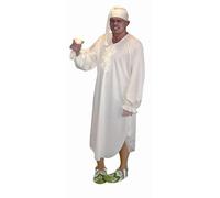Ebenezer Scrooge Charles Dickens Peignoir de nuit pour adulte Taille L-XL jusqu'à 122 cm