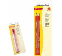 Eberhard Faber 510098 Set de 2 crayons TRI Winner, 2B