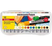 Eberhard Faber 522013 - 12x pastels à l'huile en boîte plastique
