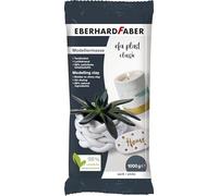 Eberhard Faber 570101 - Pâte à modeler séchant à l'air blanc, 1 kg EFA Plast classic à base d'argile
