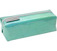 EBERHARD FABER 577414 - Trousse Jumbo Shiny verte, trousse scolaire pour garçons et filles, sans contenu