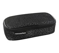 Eberhard Faber 577432 - Trousse à crayons Jumbo X-Style, noir, trousse à crayons avec fermeture éclair, grand compartiment principal et poche intérieure
