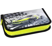 Eberhard Faber 577574 - Etui Raceauto, gevuld met 32 schrijfwaren, etui, Noir