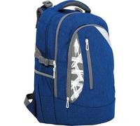 EBERHARD FABER 577636 - Sac à dos scolaire X-Style bleu, sac à dos ergonomique d'une capacité de 30 L, cartable pour enfants et adolescents