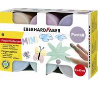 EBERHARD FABER 578604 6 EBERHARD FABER EFA Color Pastell Fingerfarben farbsortiert 6x 40,0 ml