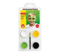 Eberhard Faber 579026 - Kit de maquillage serpent pour enfants, 4 couleurs de maquillage avec pinceau et instructions