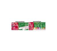 Eberhard Faber – Craies pour tableau mural – étui carton 12 pièces 90 mm, couleurs G