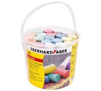 Eberhard Faber Craie de rue 526512 – Seau de 20, 6 couleurs vives