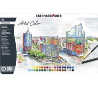 EBERHARD FABER Crayon aquarelle Artist Color étui métallique de 36 pièces