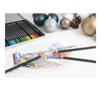 Eberhard Faber 516136 - Set de crayons de couleur Artist Color, 36 crayons de couleur en étui métallique