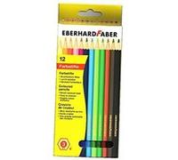 Eberhard Faber Crayon De Couleur Hexagonal, Étui En Carton 514812 G