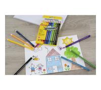 Eberhard Faber - Crayons De Couleur Triangulaires Tri Winner - 12 Couleurs Assorties G