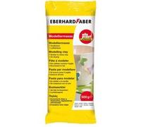 Eberhard Faber 570301 - Pâte à modeler séchant à l'air blanc, 500 g EFA Plast classic à base d'argile